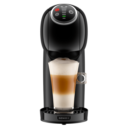 Front view Genio S Plus - Sort NESCAFÉ® Dolce Gusto® Kaffemaskine